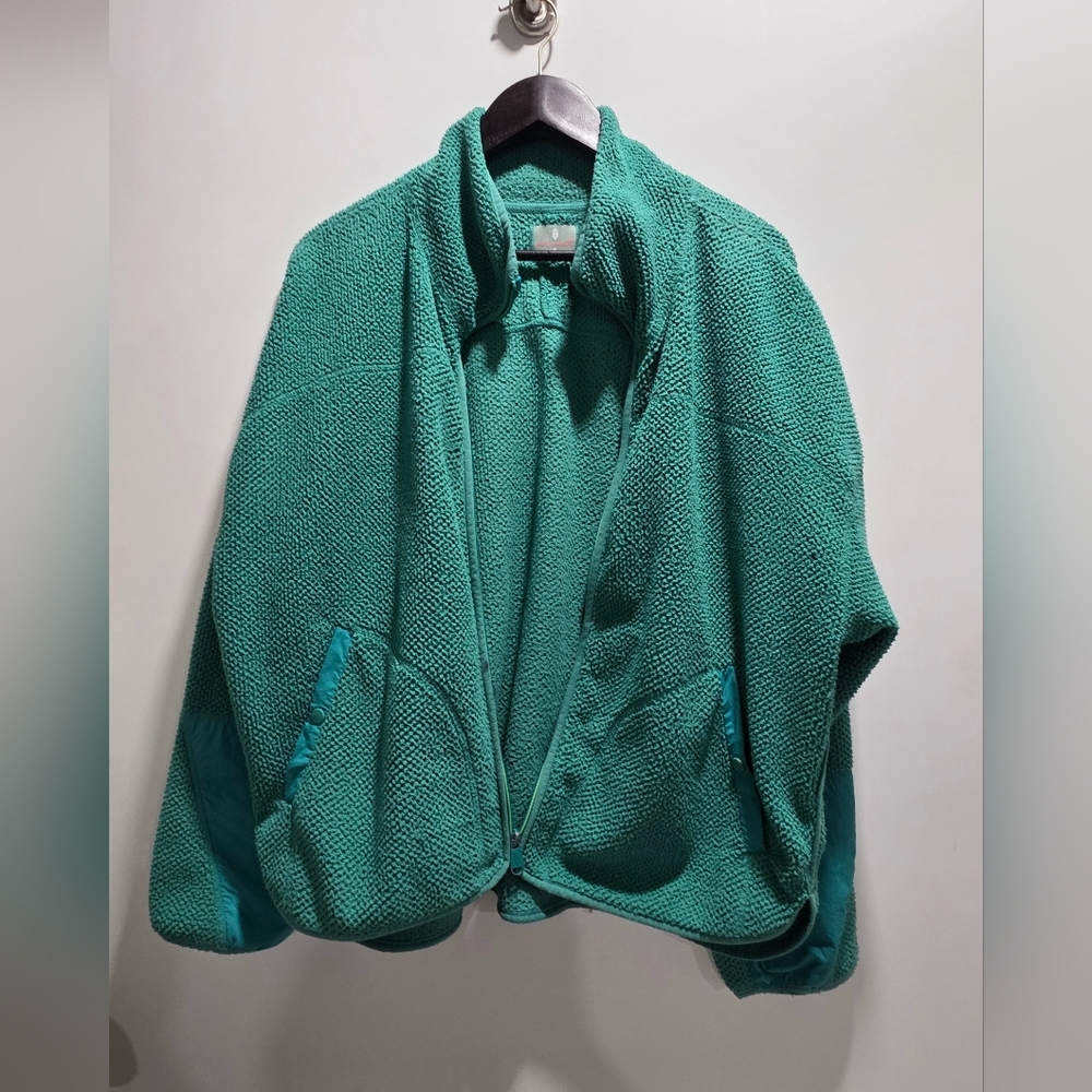 Free People FP Movement Seafoam Green Jacket MEDIUM